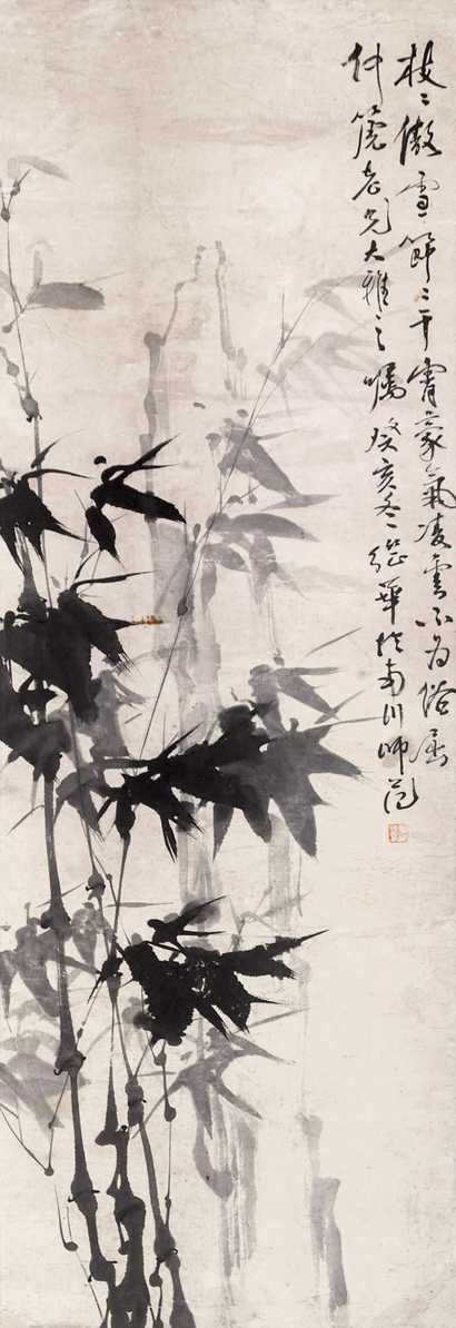 李继华 墨竹